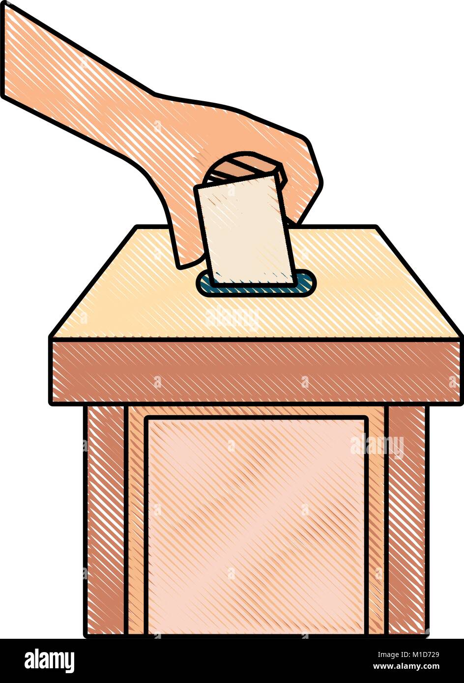 voting vector illustration Stock Vector Image & Art - Alamy