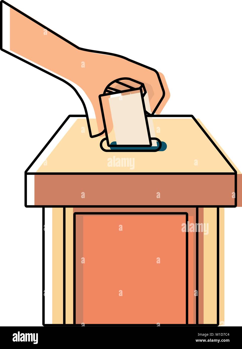 voting vector illustration Stock Vector Image & Art - Alamy