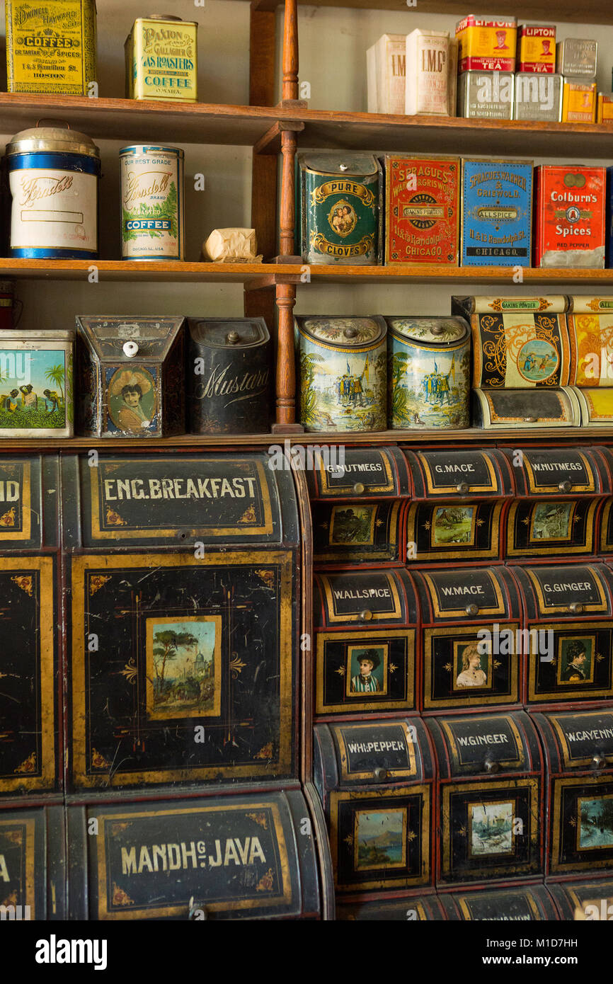 Historical grocery shop hires stock photography and images Alamy