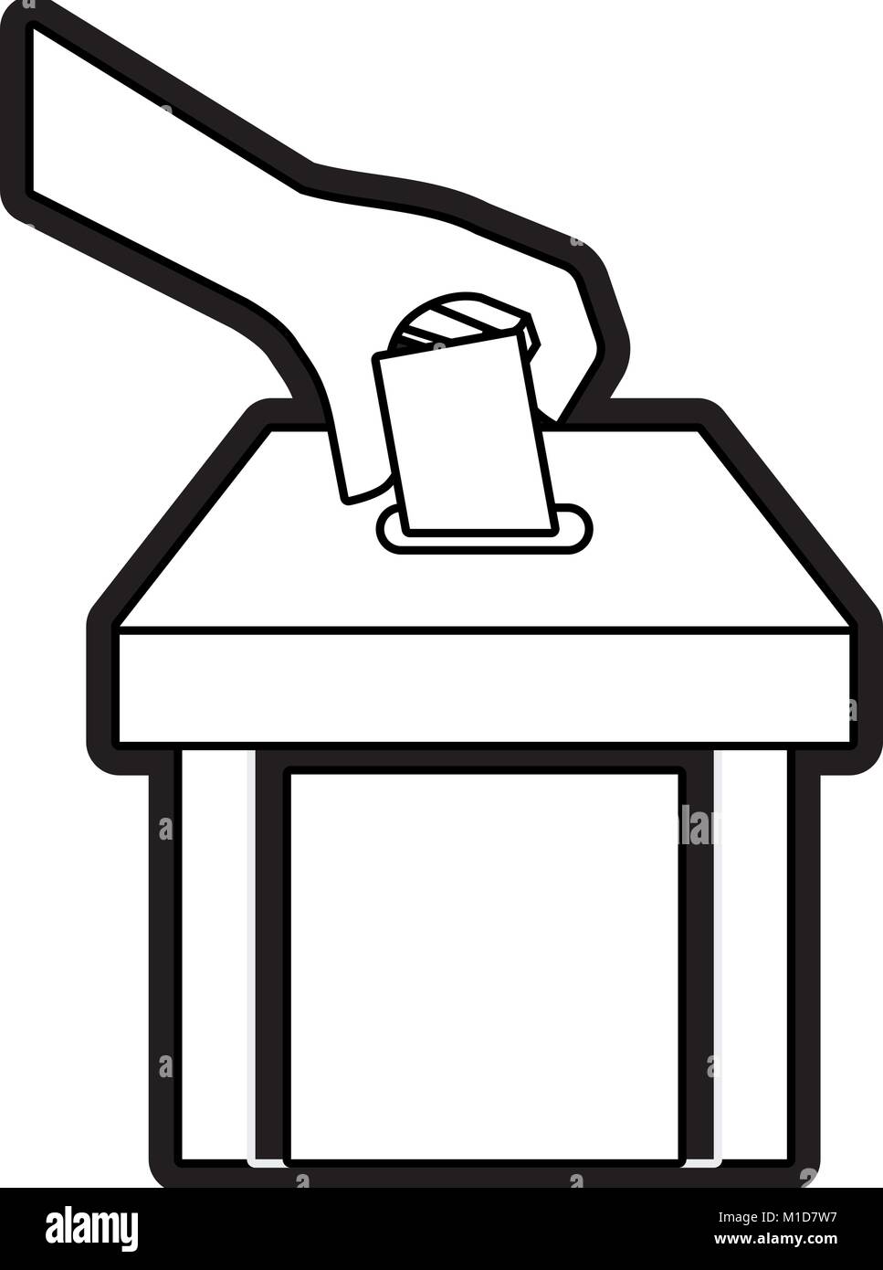 voting vector illustration Stock Vector Image & Art - Alamy