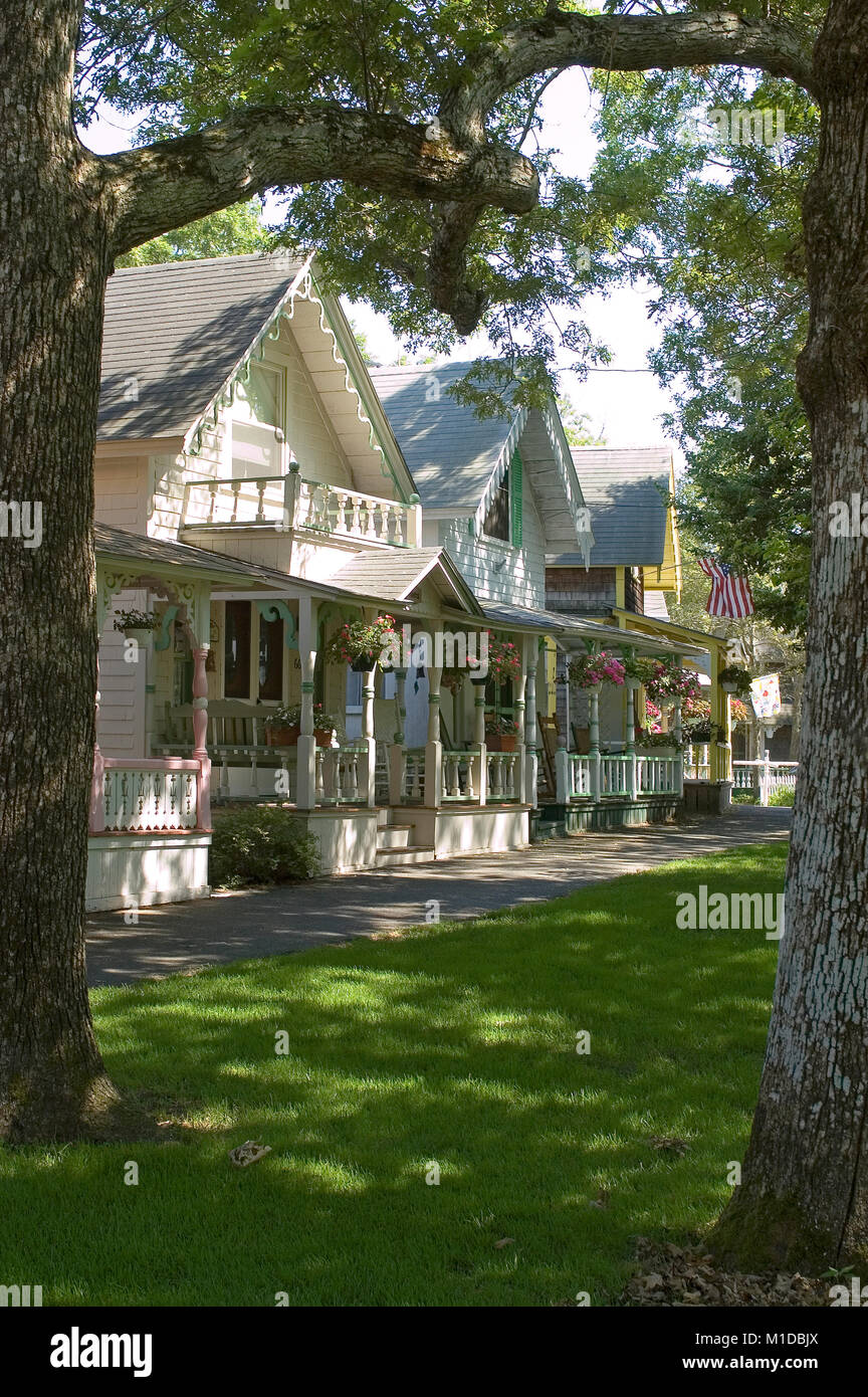 Cottages In The Former Wesleyan Grove 1835 Historically A
