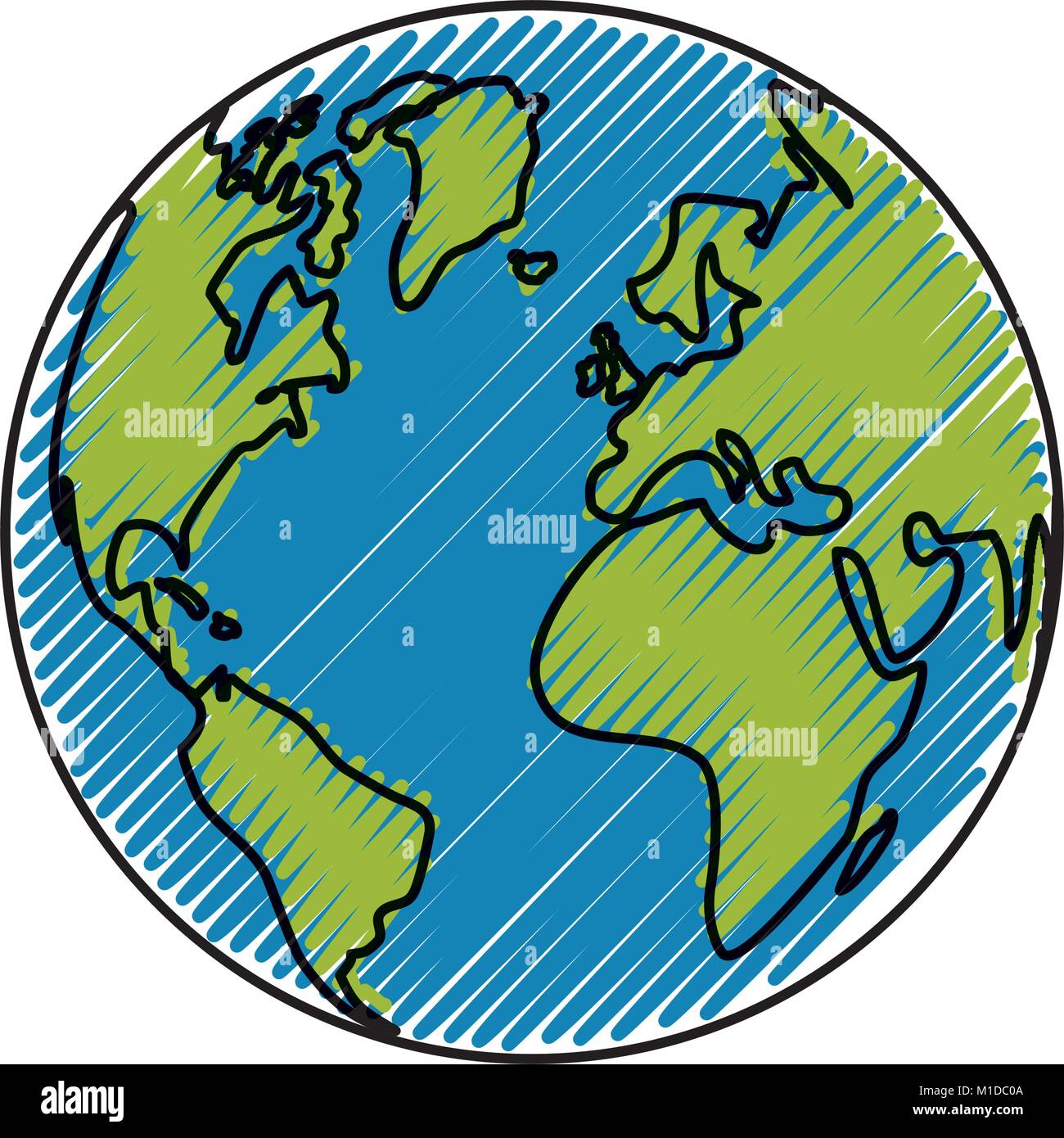 globe vector illustration Stock Vector Image & Art - Alamy