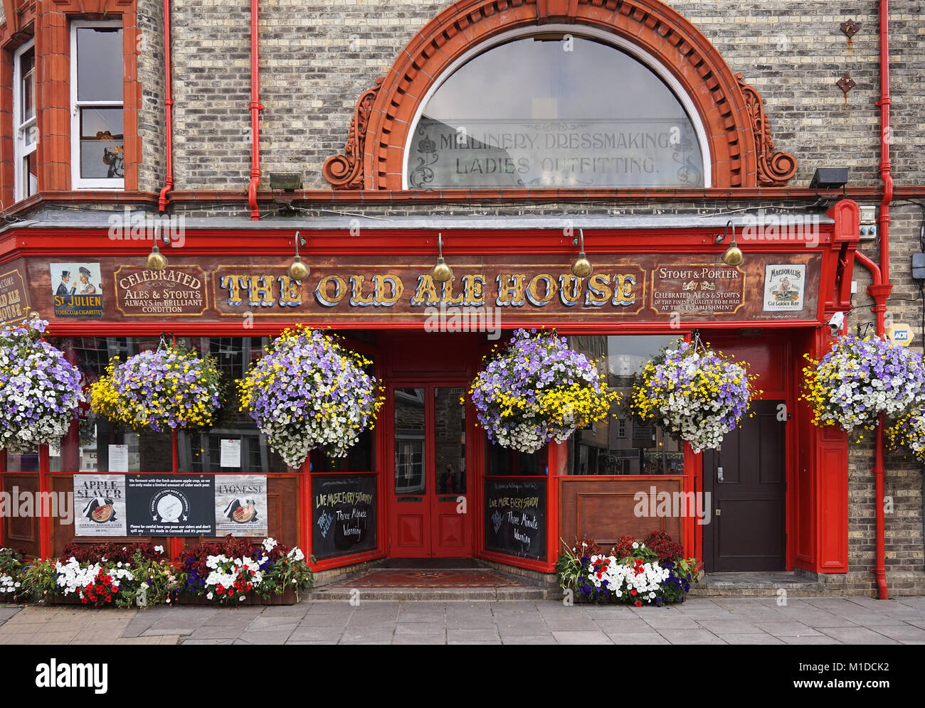 the old ale house pub in truro, cornwall, england, britain, uk. Stock Photo