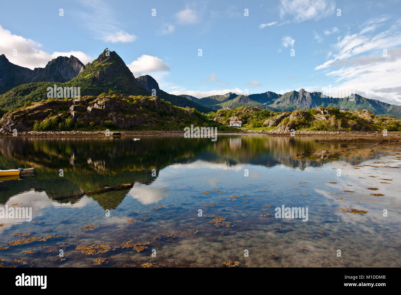  rsv gv r Camping Orsvag Camping Lofoten Norway Stock Photo Alamy
