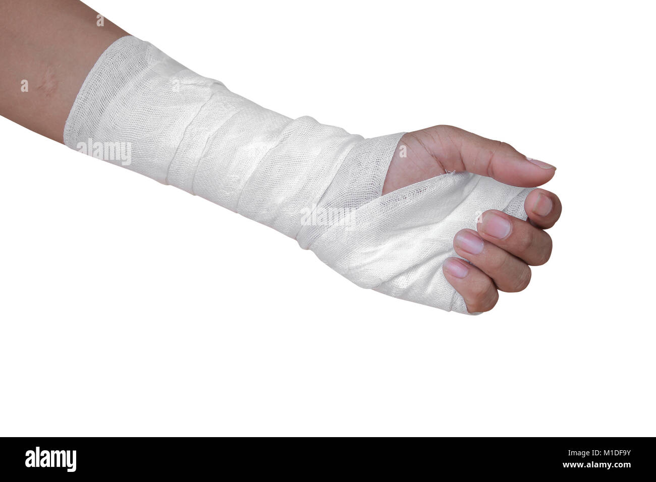 wrap in bandages