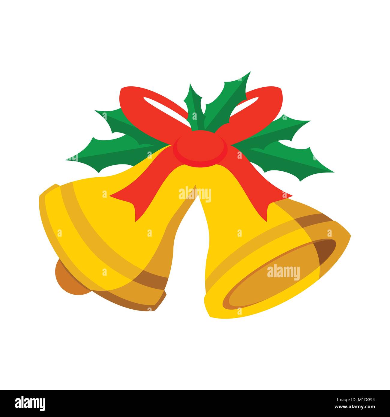 Jingle bells illustration hi-res stock photography and images - Alamy