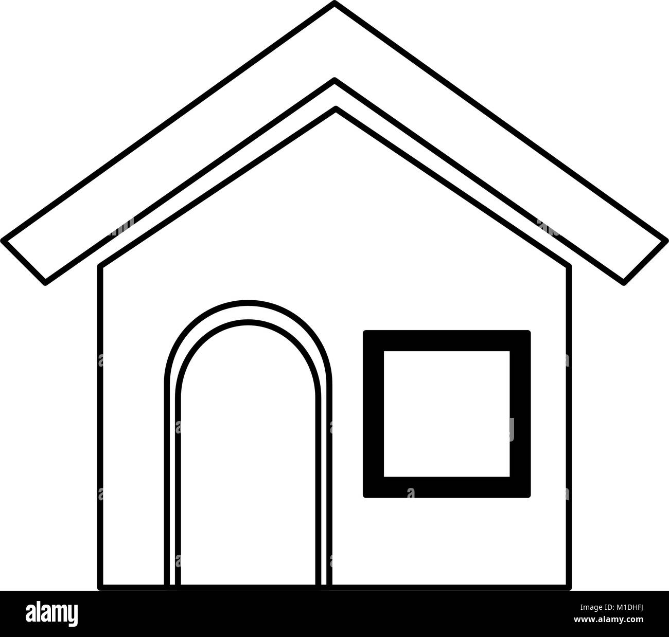 house home isolated icon vector illustration design Stock Vector Image ...