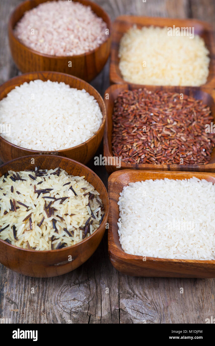 Asian rice varieties hi-res stock photography and images - Alamy