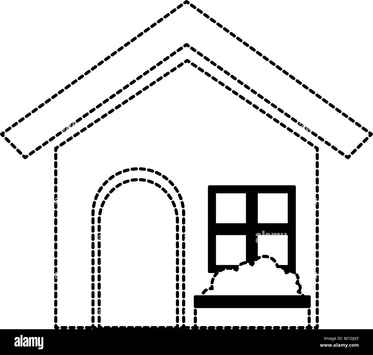 house home isolated icon vector illustration design Stock Vector Image ...