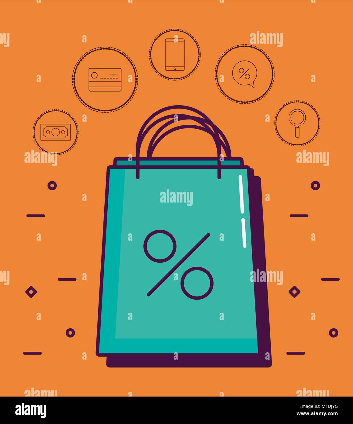 Shopping and discount design Stock Vector Image & Art - Alamy