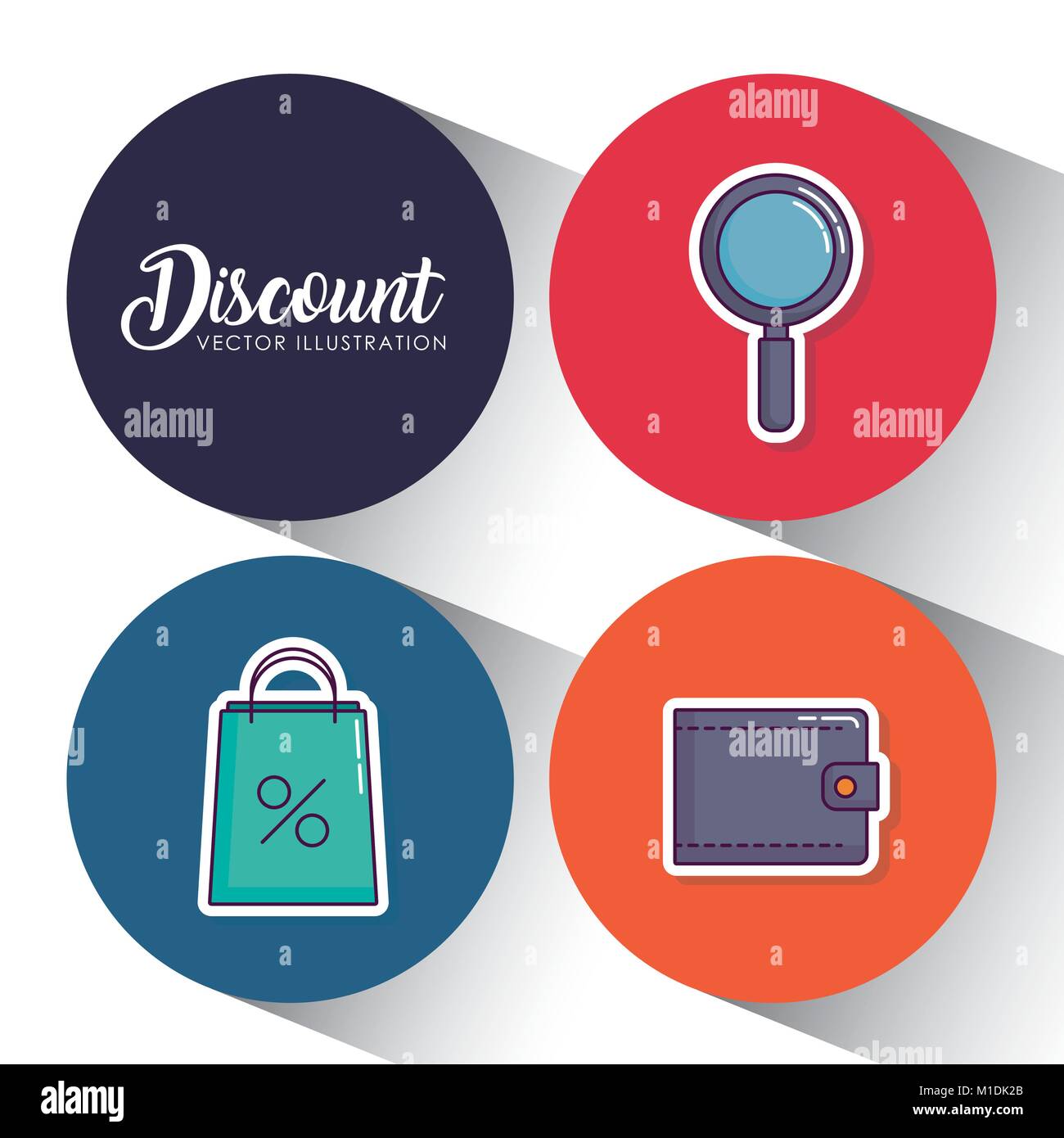 Shopping and discount design Stock Vector Image & Art - Alamy