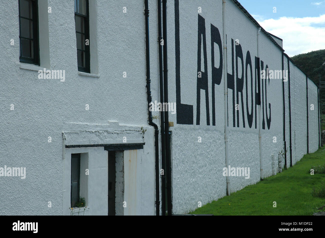 Laphroaig Distillery, Islay Stock Photo