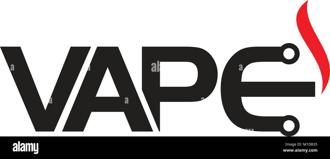 Electronic cigarette smoking liquid Stock Vector Images - Alamy