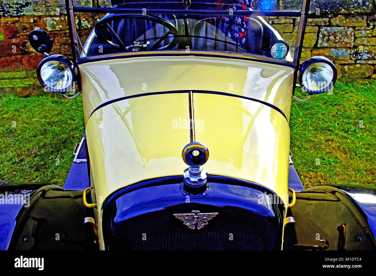 Austin 7 vintage car at Shildon Railway Museum Stock Photo