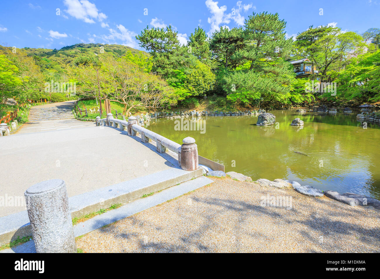 Maruyama Park Kyoto Stock Photo