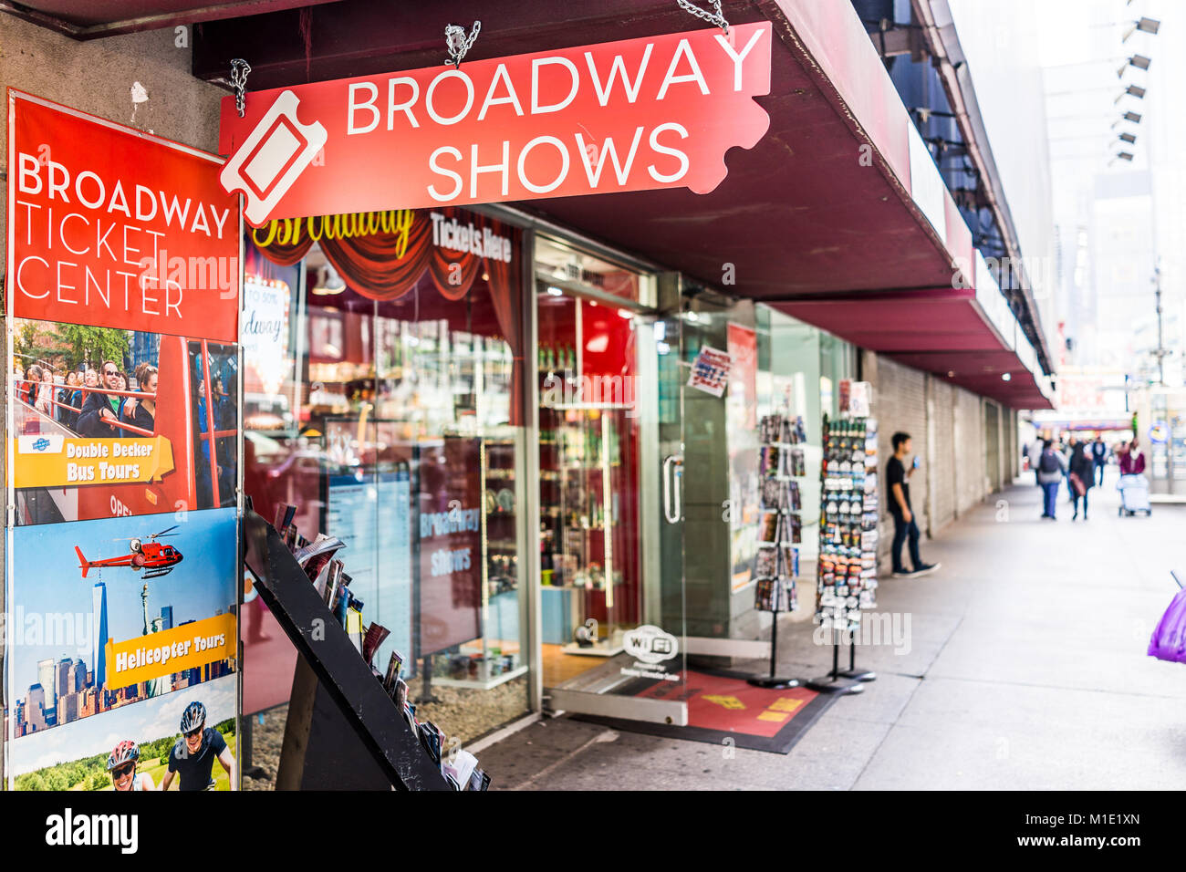 New York City, USA October 28, 2017 Manhattan NYC buildings of