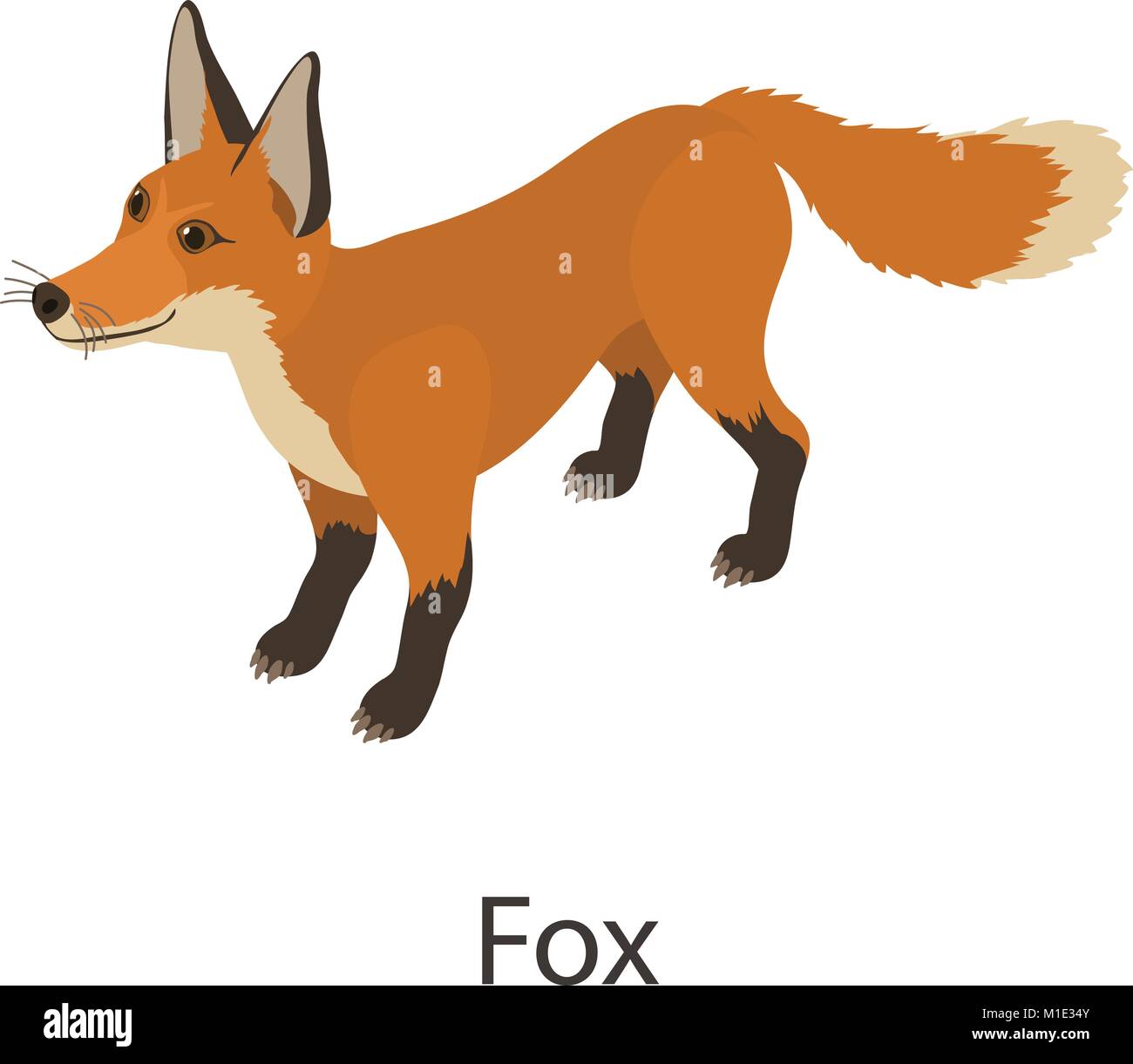 Fox icon, isometric style Stock Vector Image & Art - Alamy