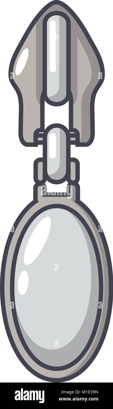 Oval zip icon, cartoon style Stock Vector Image & Art - Alamy