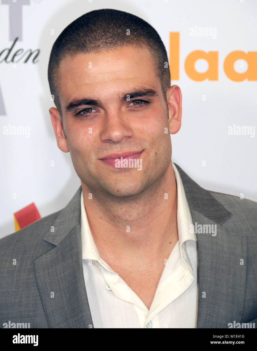 CENTURY CITY, CA - APRIL 17: Actor Mark Salling attends the 21st annual GLAAD Media Awards on the Hyatt Regency Century Plaza on April 17, 2010 in Century City, California. Photo by Barry King/Alamy Stock Photo Stock Photo