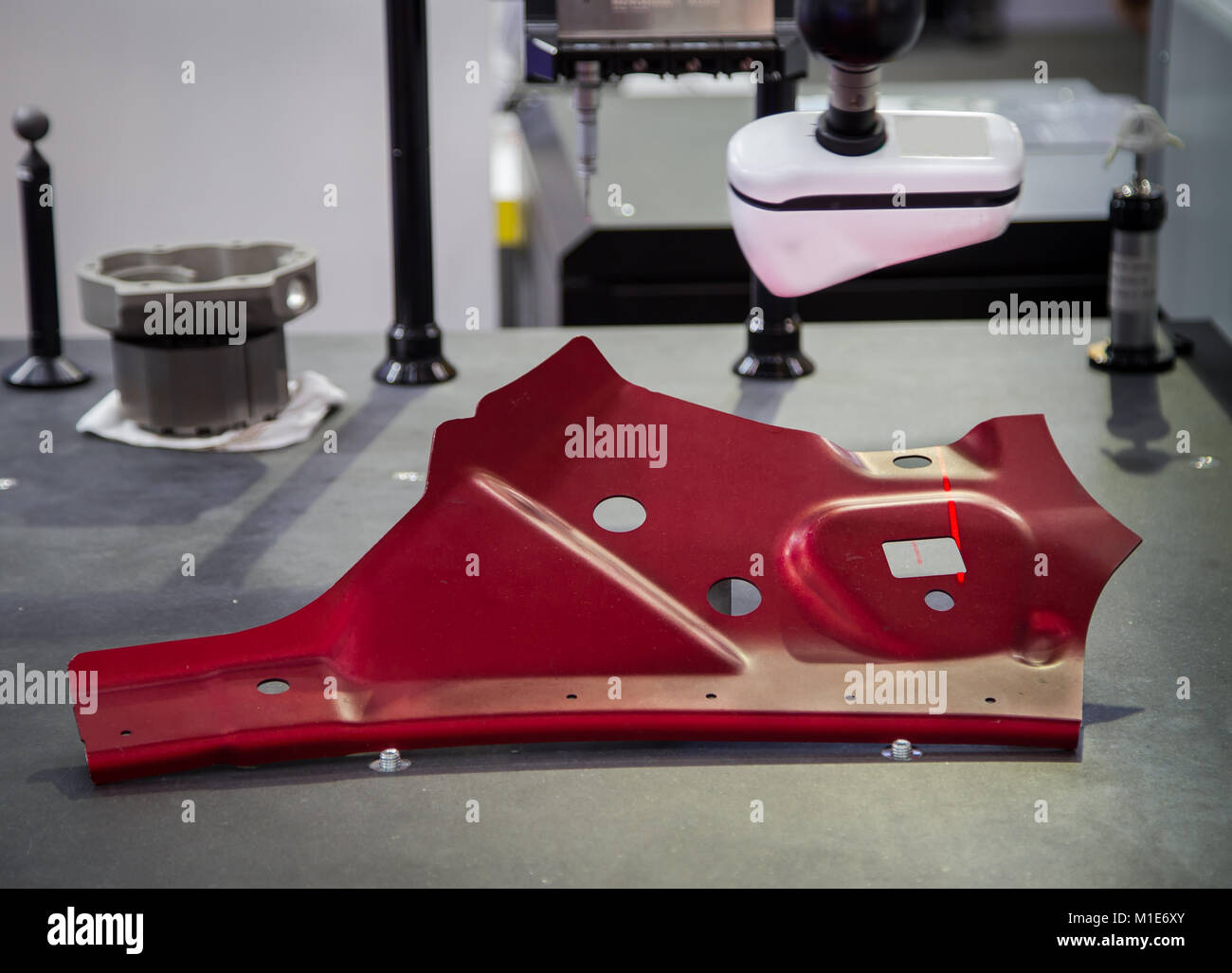 CMM laser scanner optical advanced inspection Stock Photo Alamy