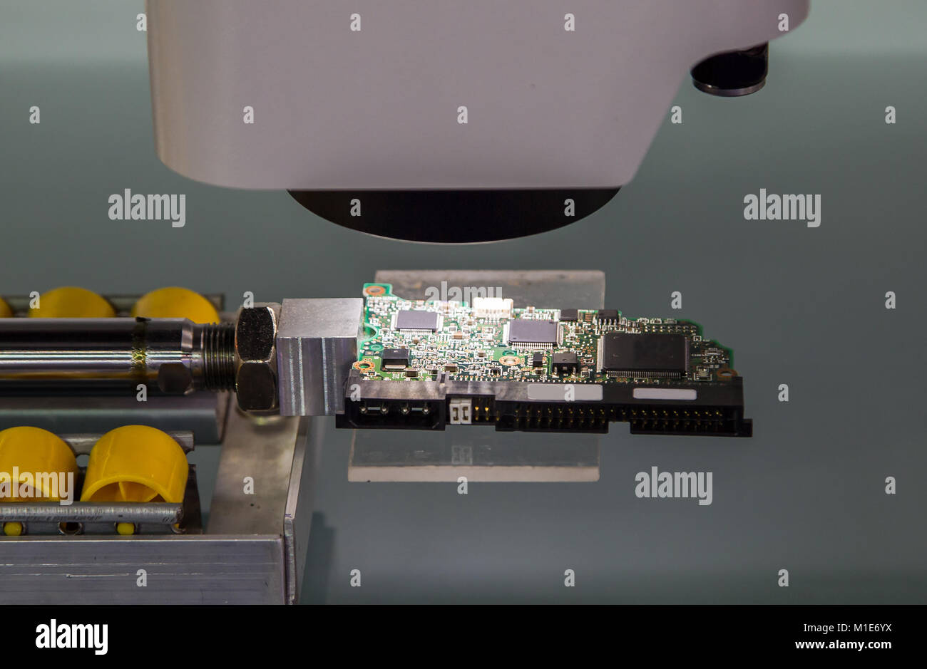 CNC highly accuracy vision automatic measuring system Stock Photo Alamy