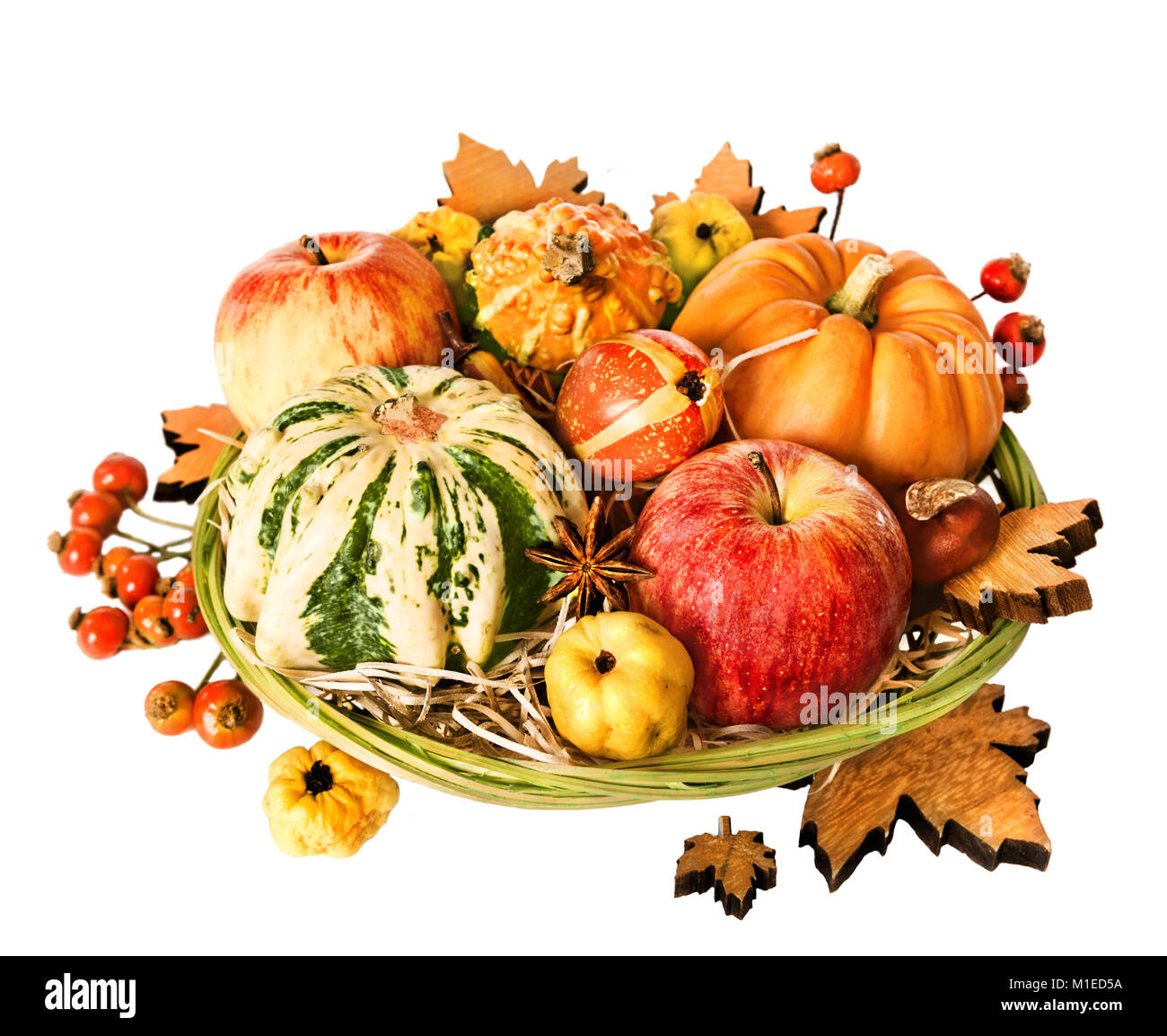 Border with pumpkins Cut Out Stock Images & Pictures - Alamy