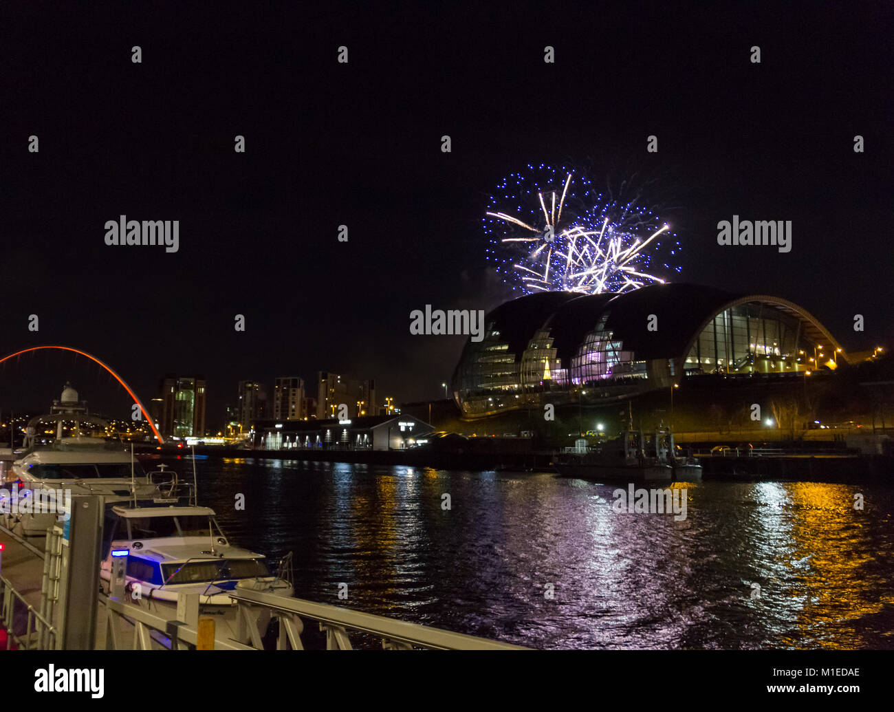 Newcastle Fireworks 2025 Billi Clarice