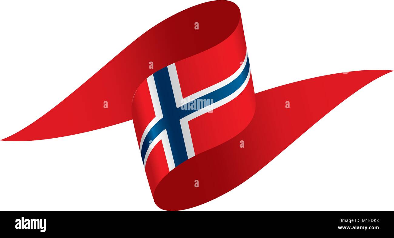 Norway Flag, Vector Illustration Stock Vector Image & Art - Alamy