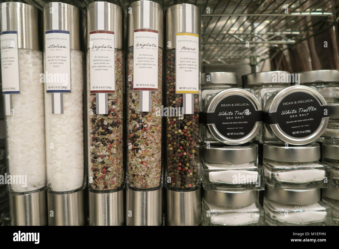 Dean & Deluca Specialty Grocery Store, SoHo, NYC, USA Stock Photo