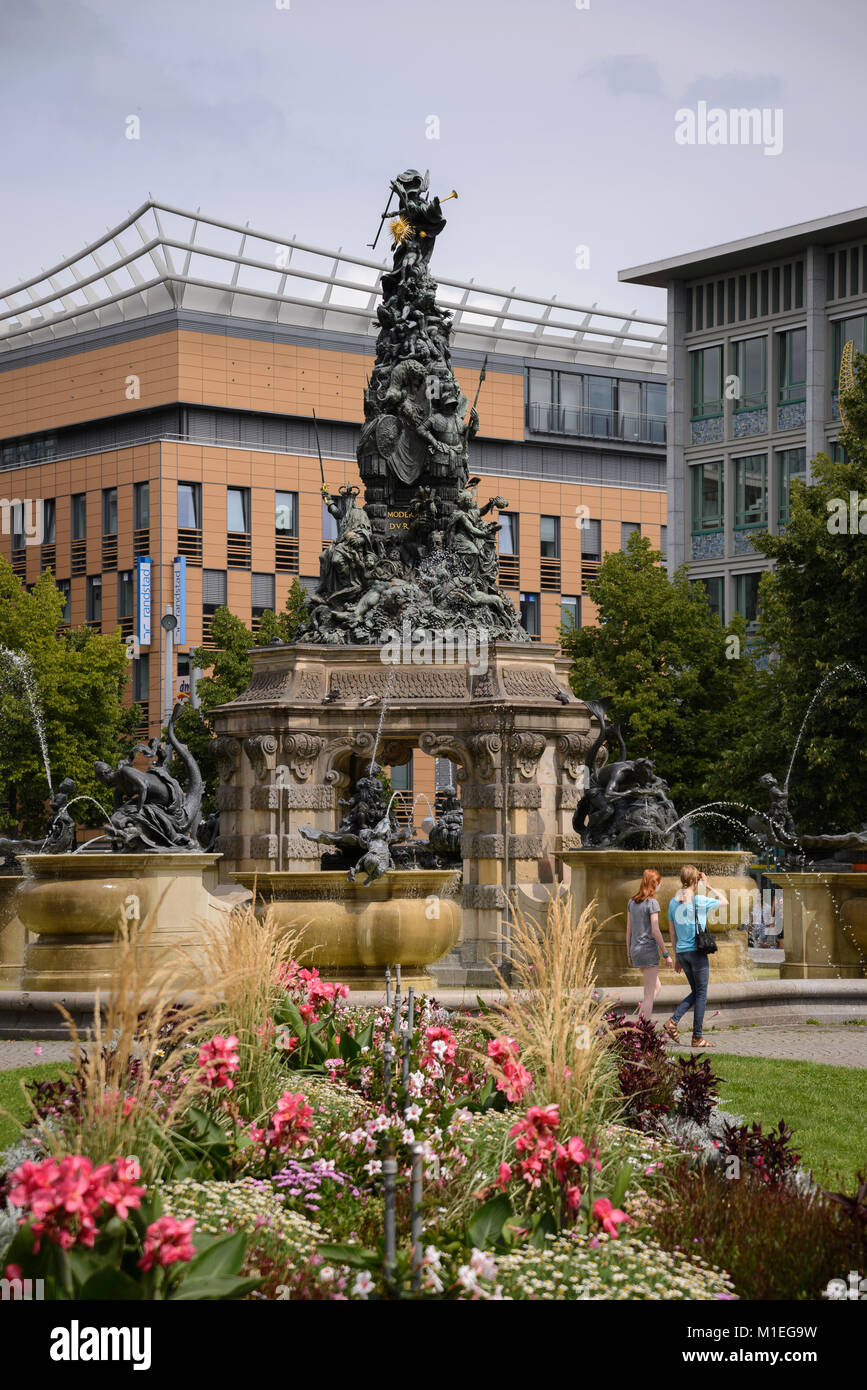 Mannheim, Paradeplatz Stock Photo - Alamy