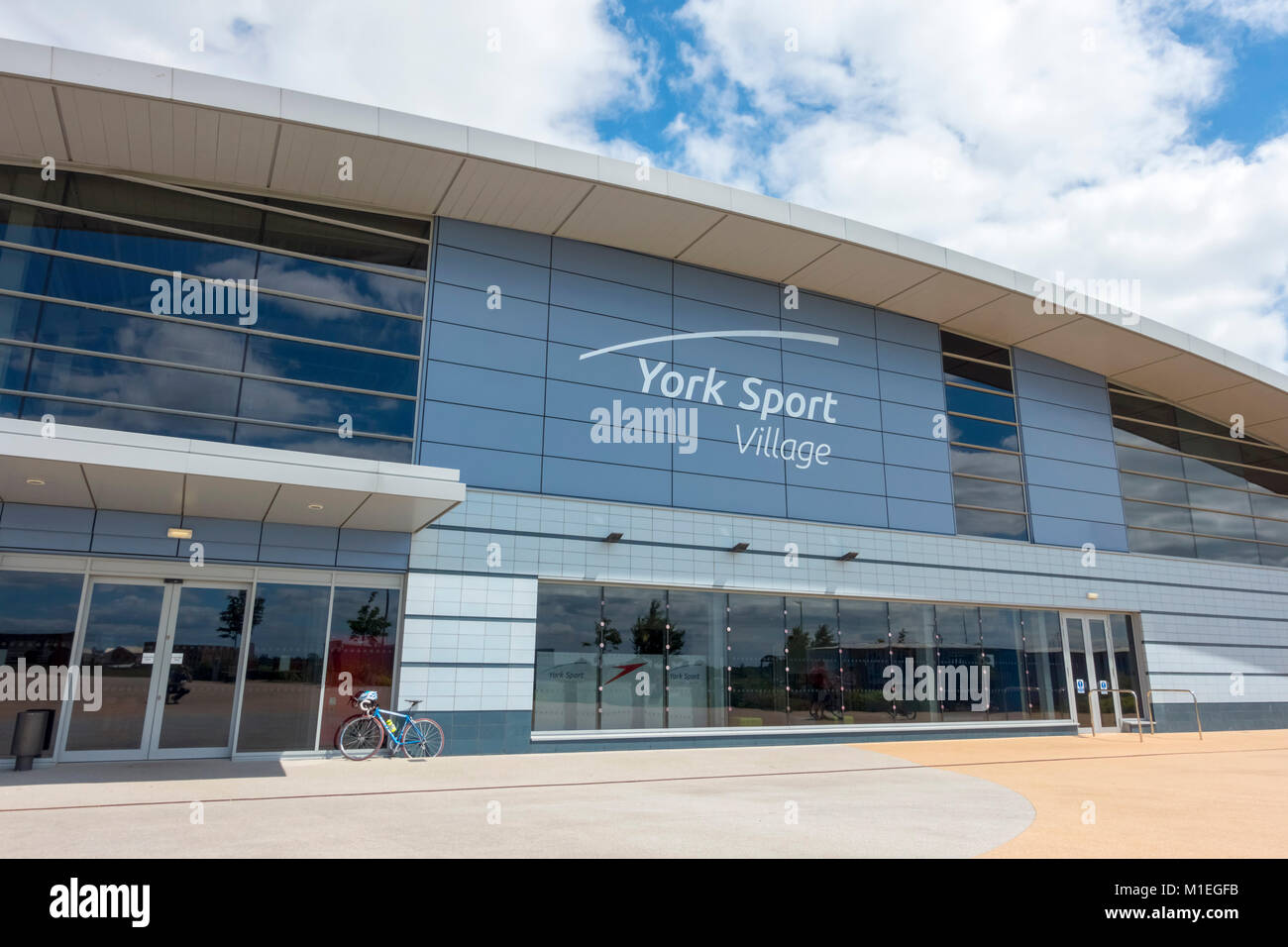 York Sport Village sports centre building outside York, England UK