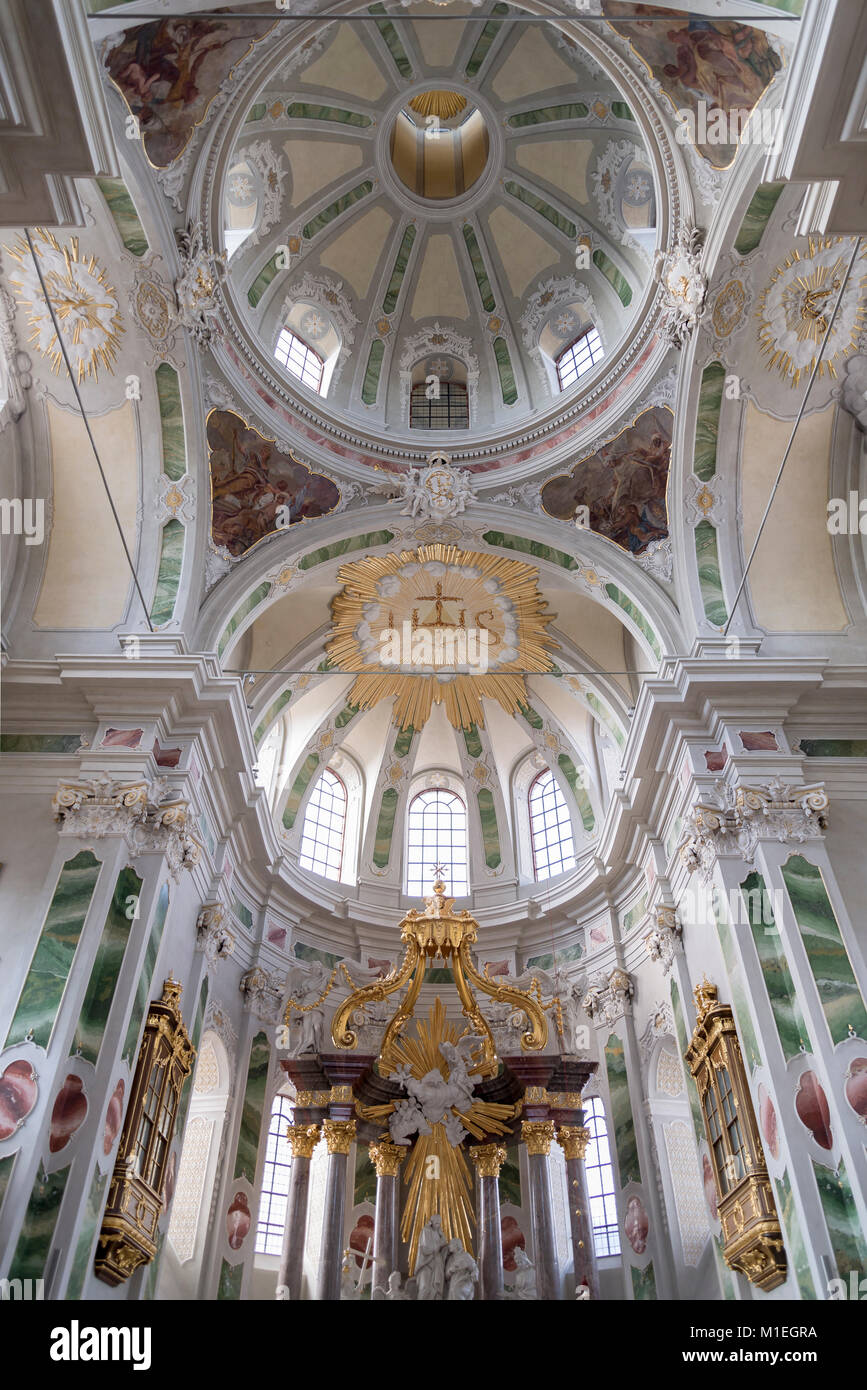 Mannheim, Jesuitenkirche St. Ignatius und Franz Xaver ehemalige ...
