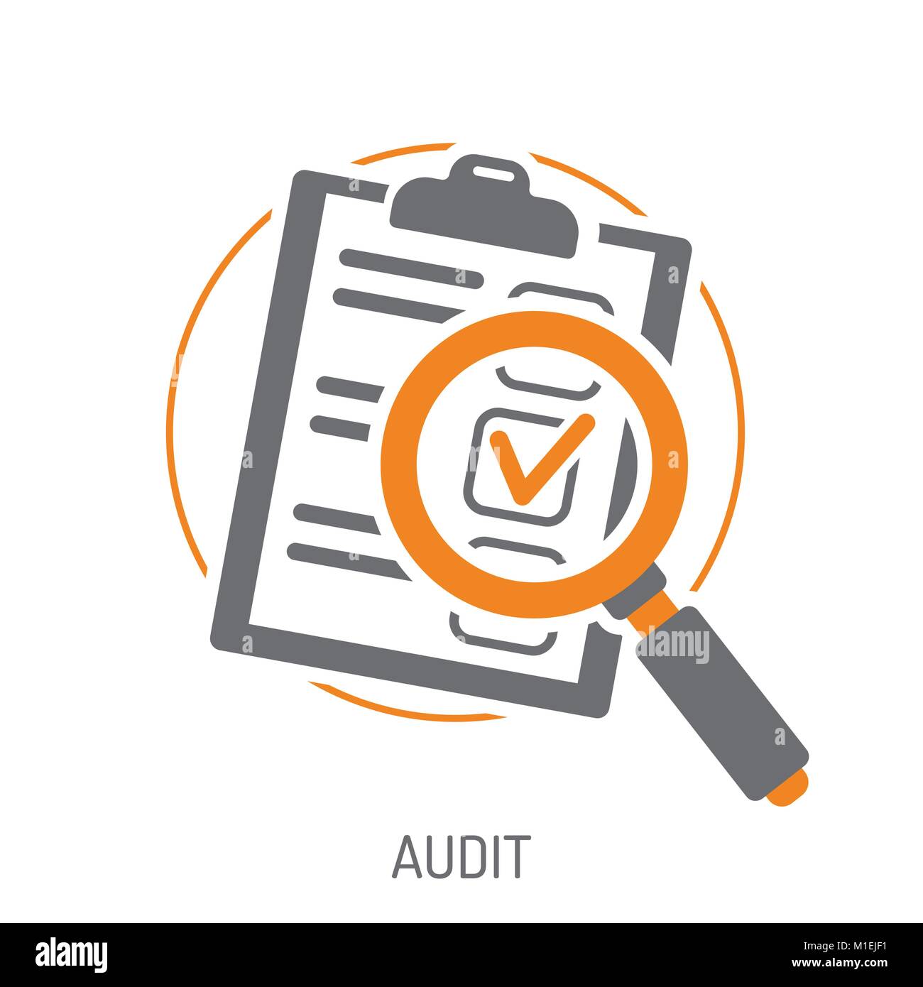 Audit icon Cut Out Stock Images & Pictures - Alamy