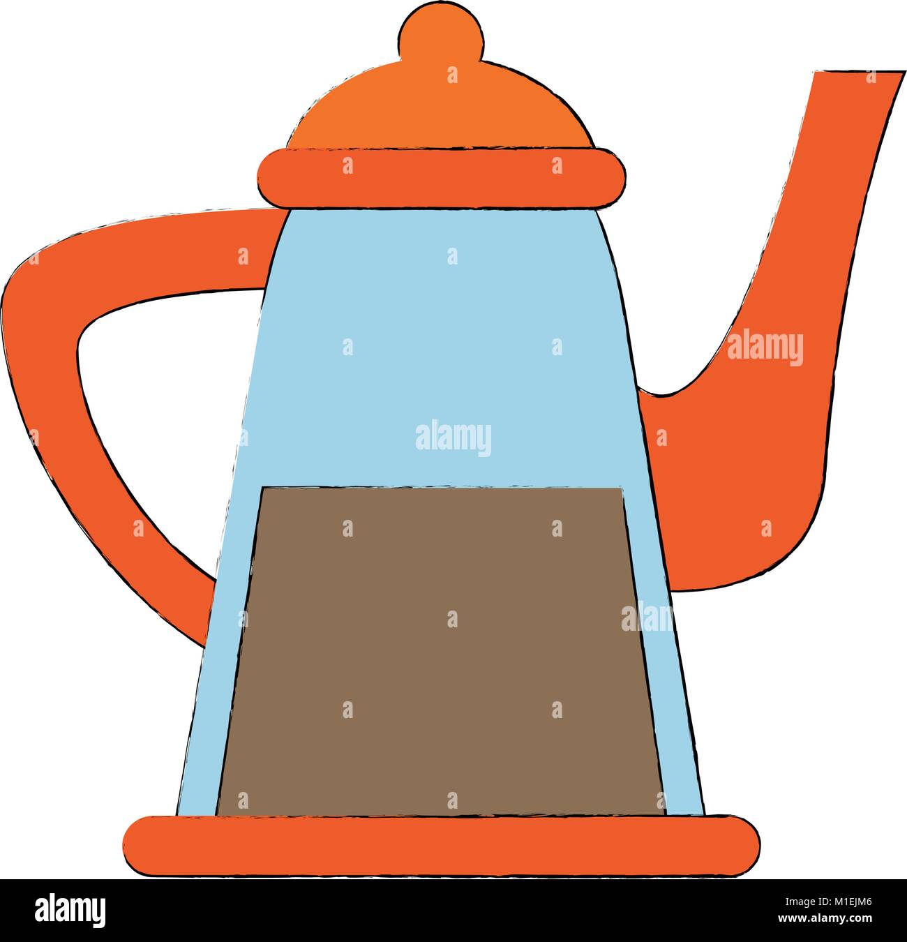 Old coffee kettle Stock Vector Image & Art Alamy