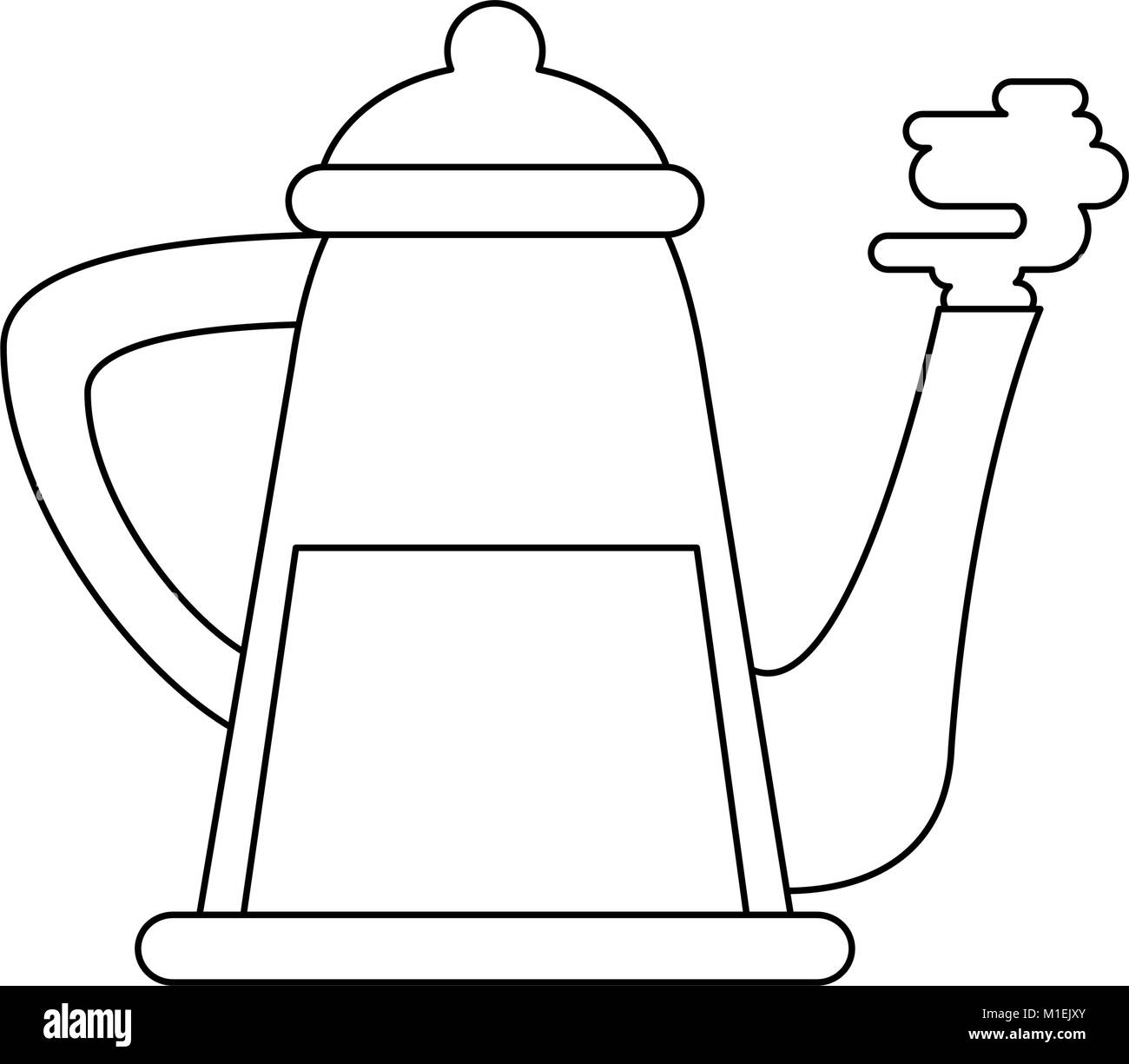 Old coffee kettle Stock Vector Image & Art Alamy