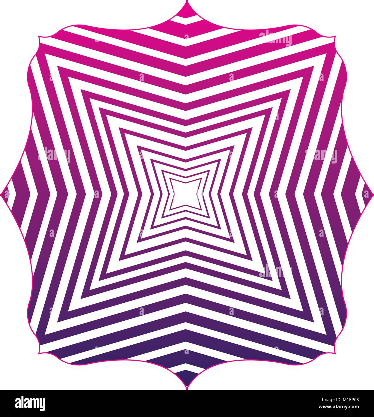silhouette square with pattern abstract shapes background design Stock ...