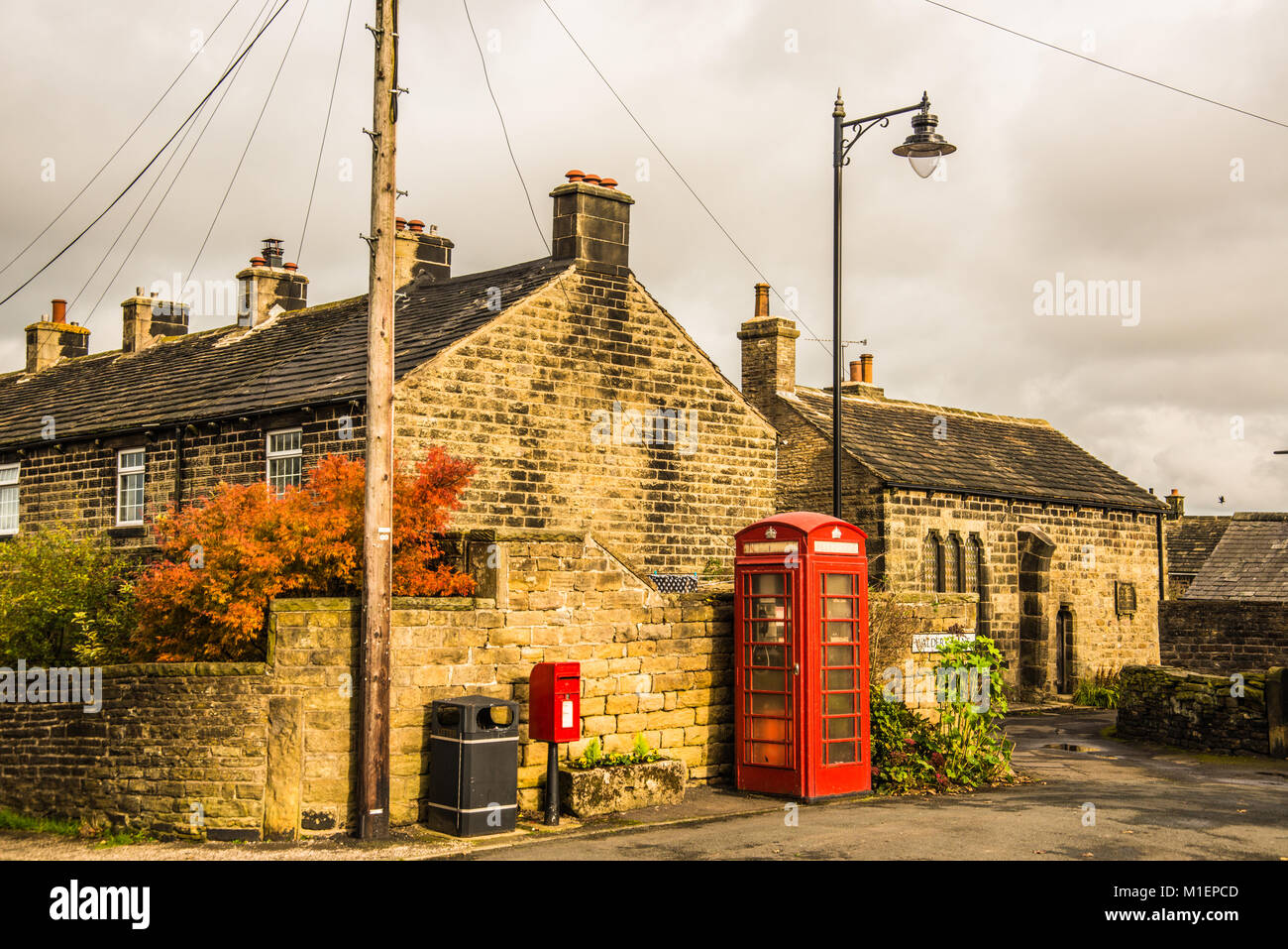 the old village Sheffield England rural life Ray Boswell Stock Photo ...