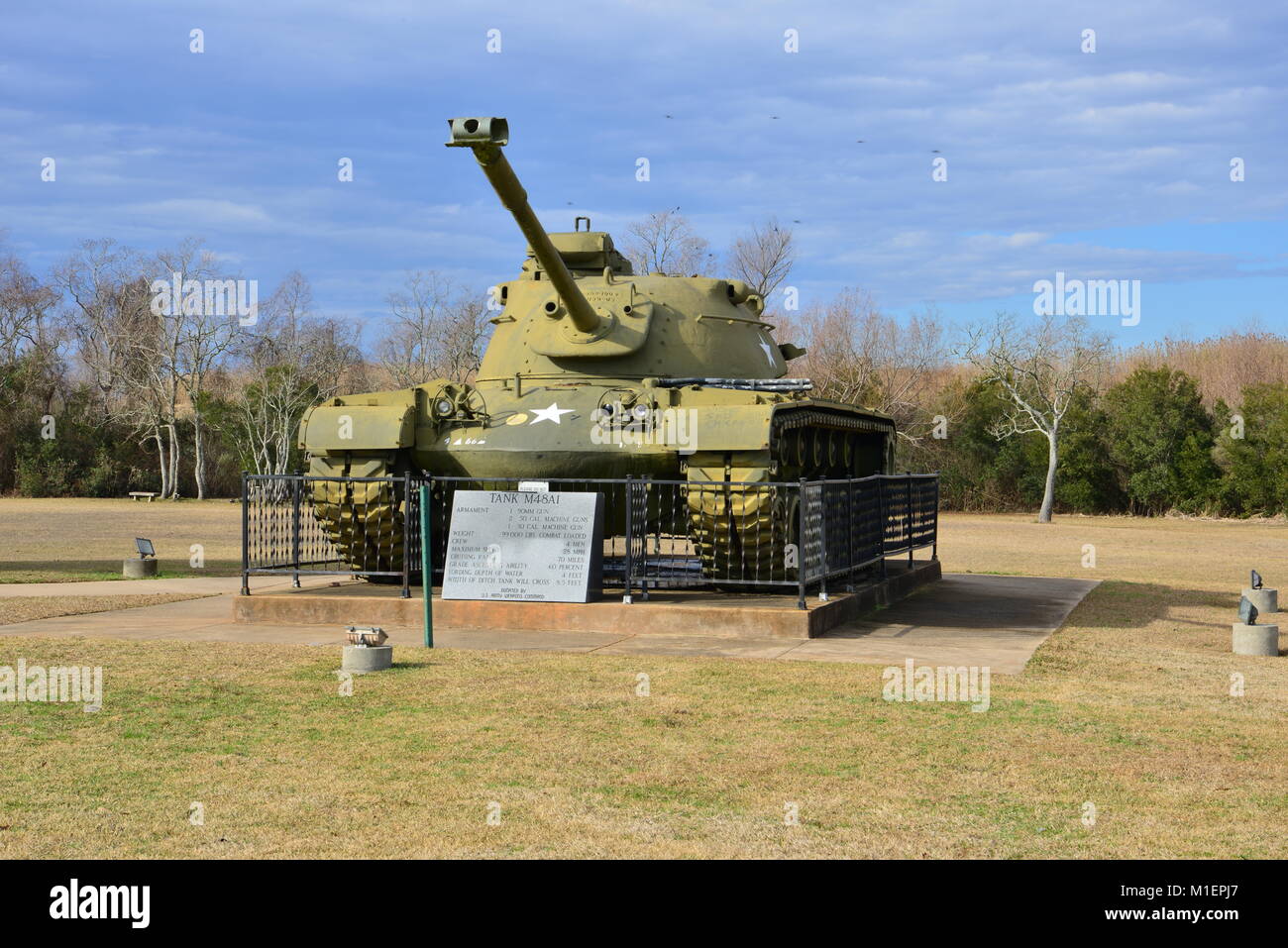 An American heavy Battle tank Stock Photo - Alamy