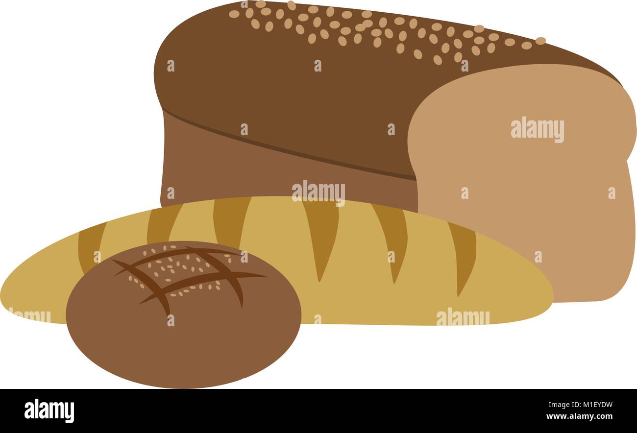 Isolated bread design Stock Vector Image & Art - Alamy