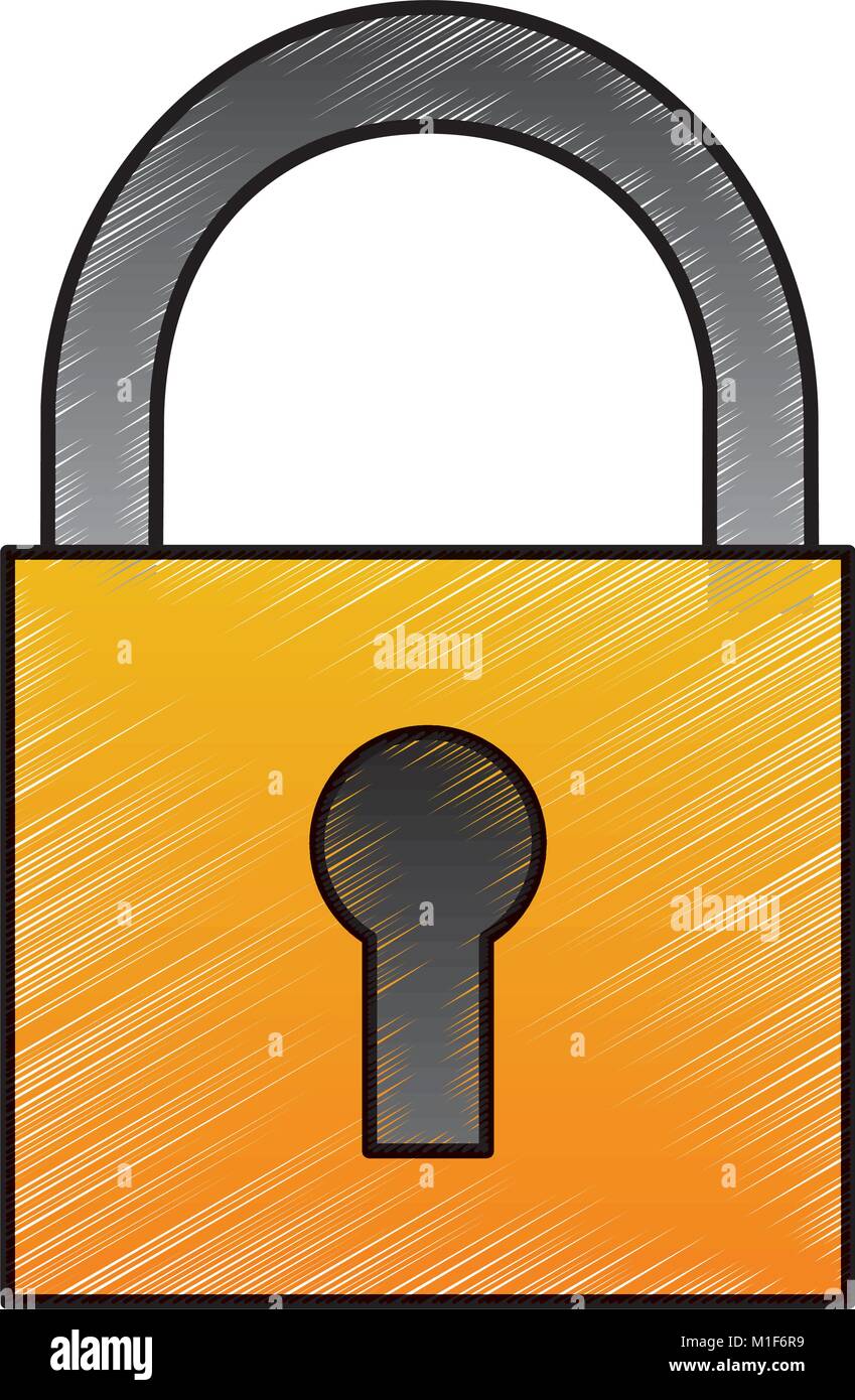 security padlock technology protection system icon Stock Vector Image ...