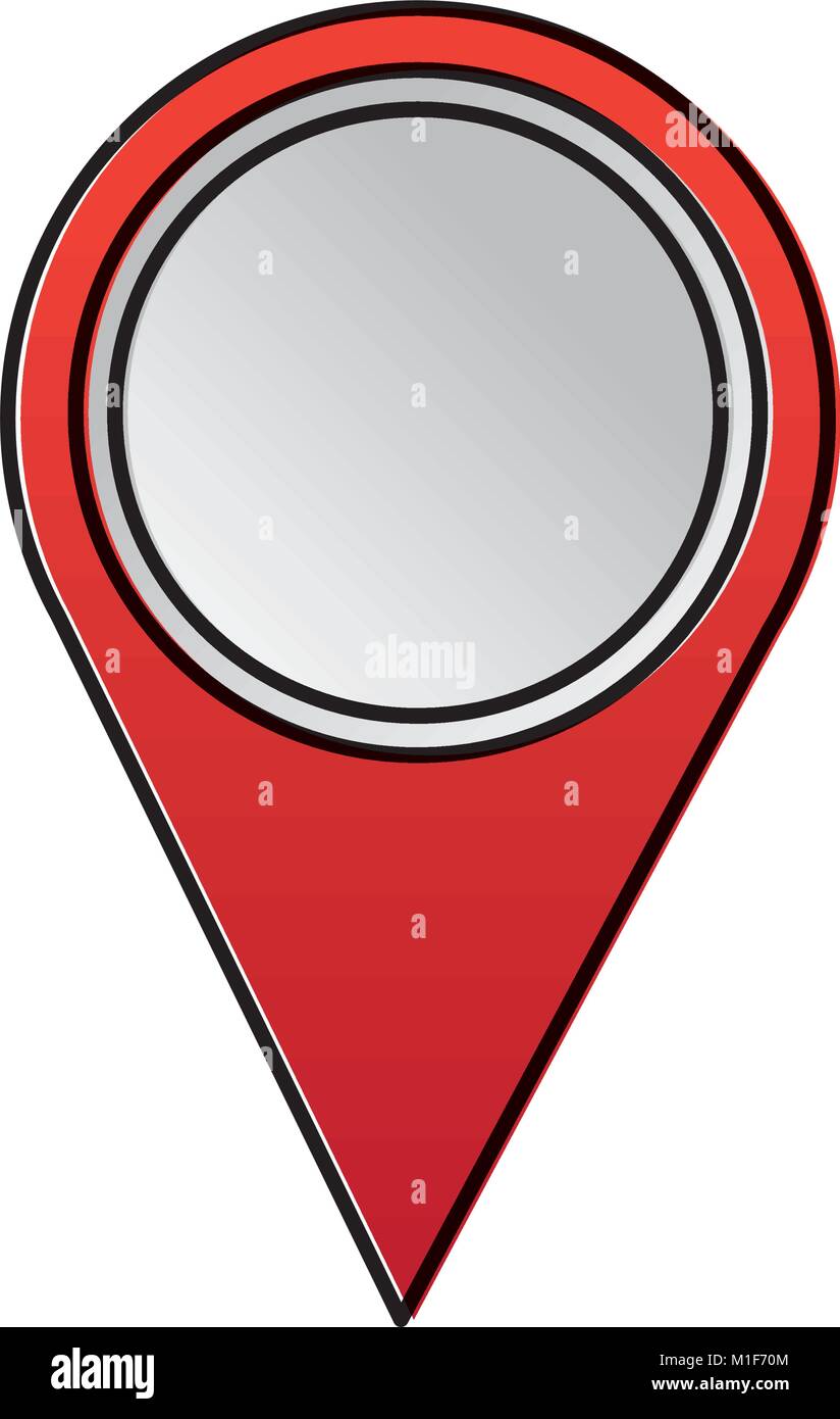 map pointer location navigation icon Stock Vector Image & Art - Alamy