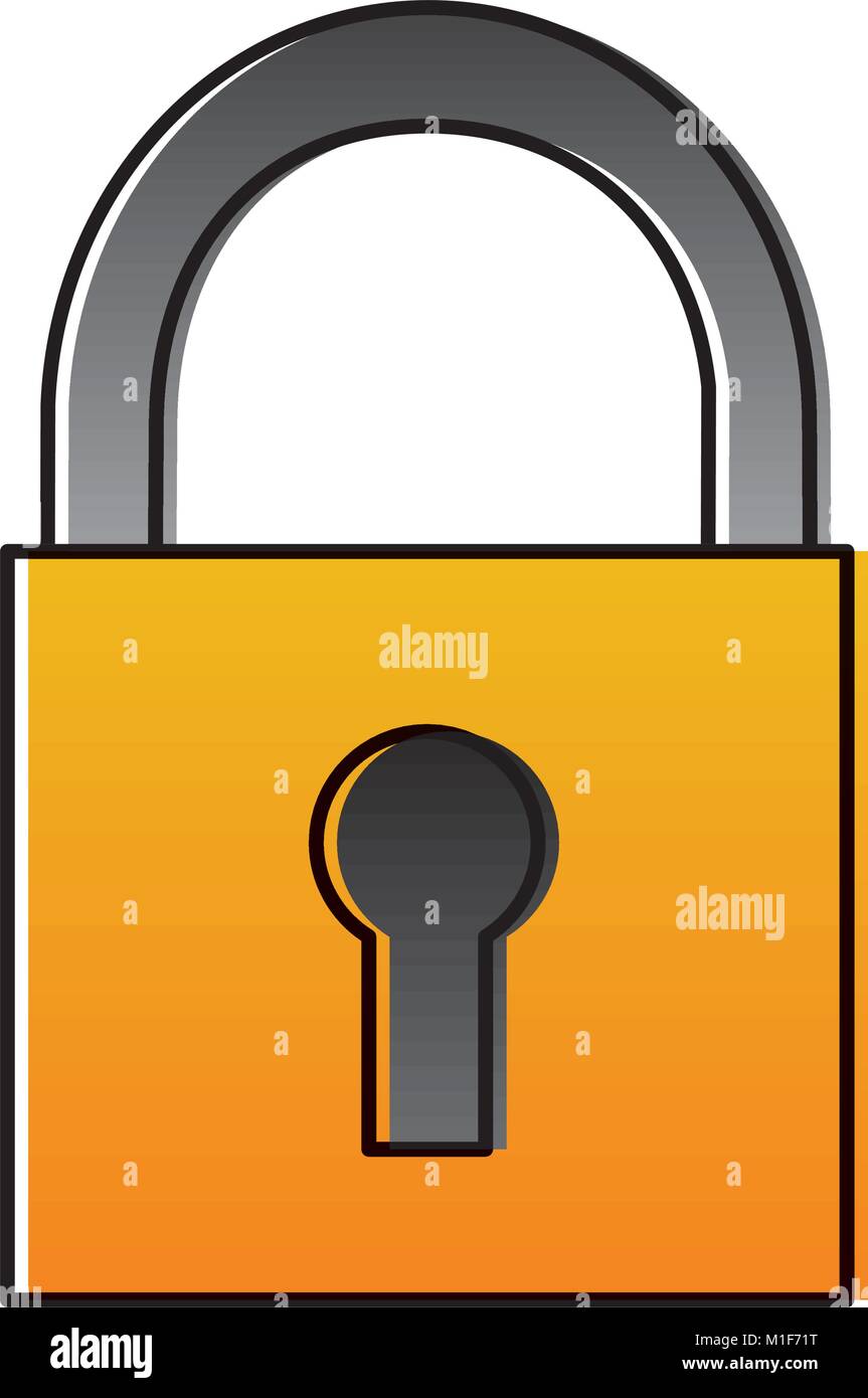 security padlock technology protection system icon Stock Vector Image ...