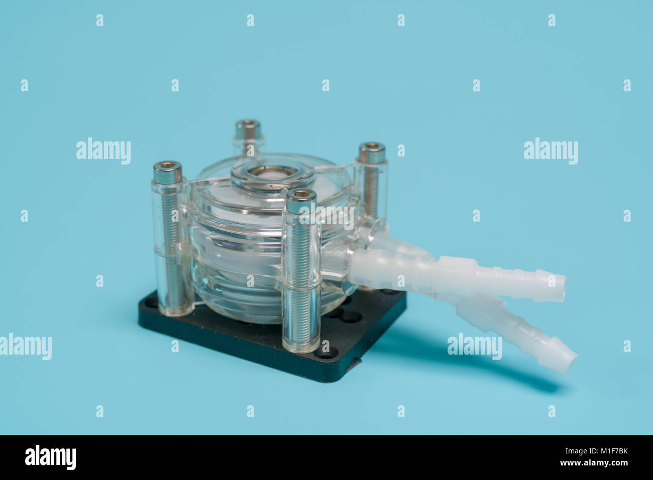 Microfluidic peristaltic water pump Stock Photo Alamy