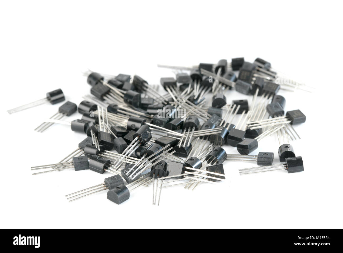 different radio electronic components Stock Photo Alamy