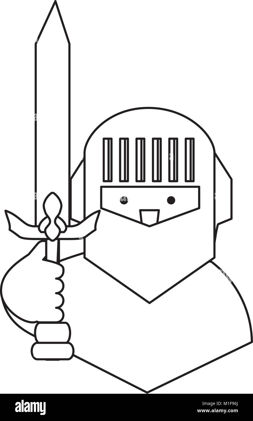 cartoon knight icon Stock Vector Image & Art - Alamy