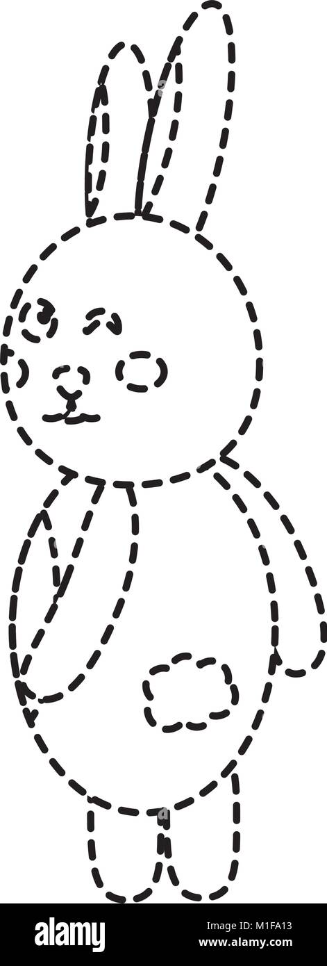 Bunny winking Stock Vector Images - Alamy