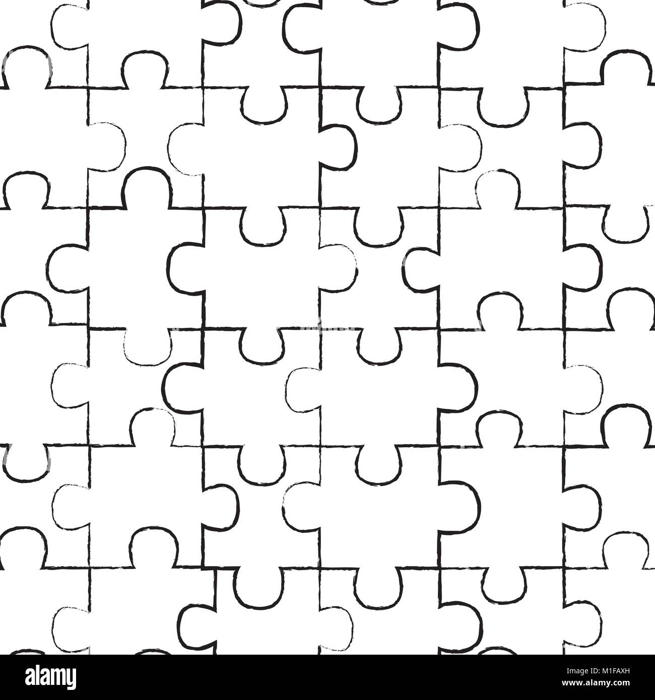 colored jigsaw puzzle pieces background Stock Vector Image & Art - Alamy