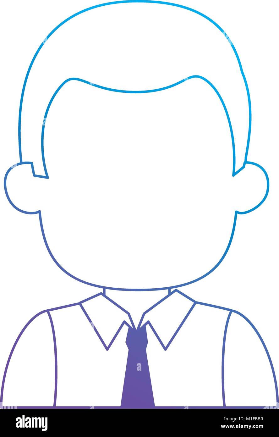 elegant businessman avatar character Stock Vector Image & Art - Alamy
