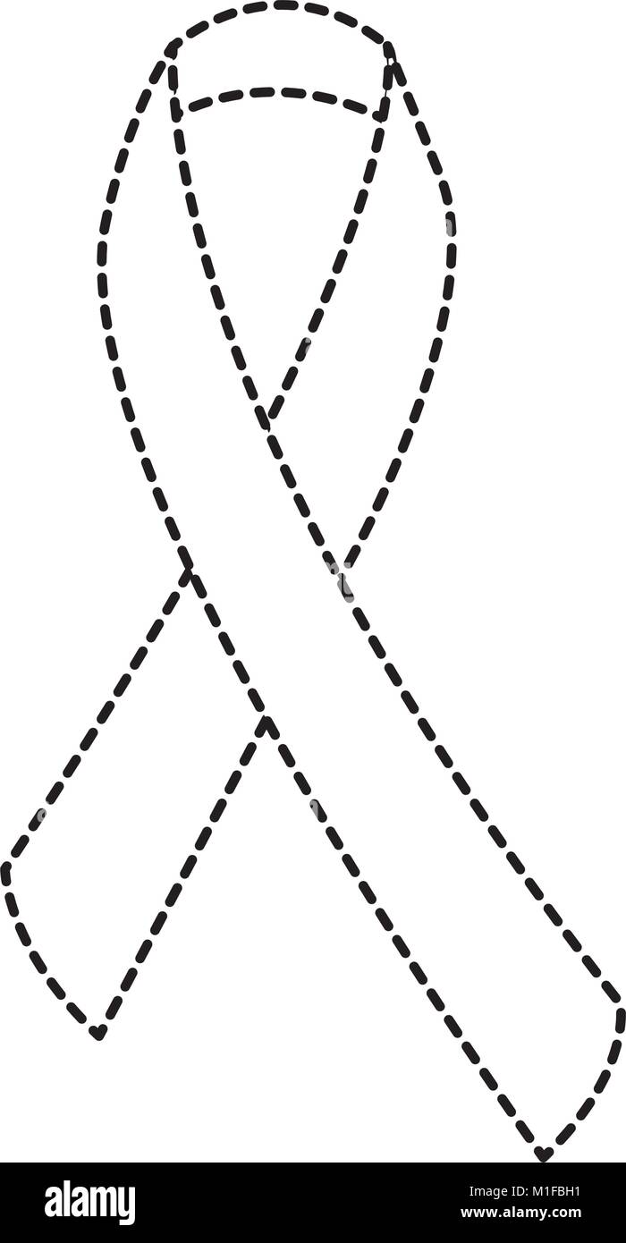 crossed ribbon symbol emblem support Stock Vector Image & Art Alamy