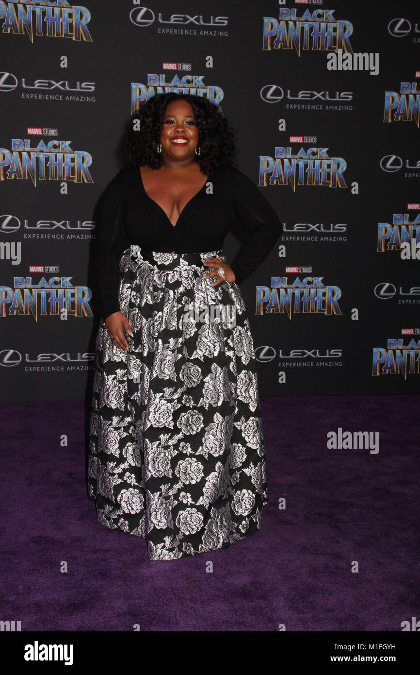 Amber Riley 01/29/2018 The World Premiere of 